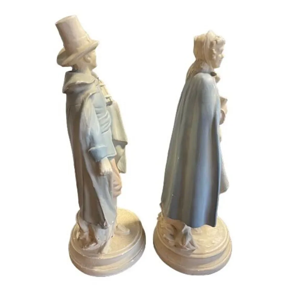 Vintage Porcelain Colonial Figurines Decorative Statues Home Decor‎ Collectibles